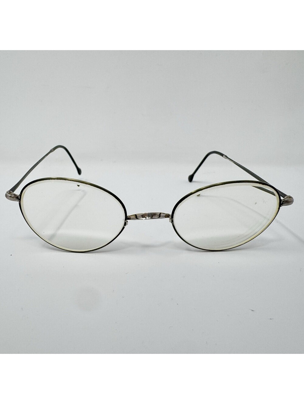 Vintage Oliver Peoples OP-81 GRN/BC Green Metal Eyeglass Frames Approx 45-20-145